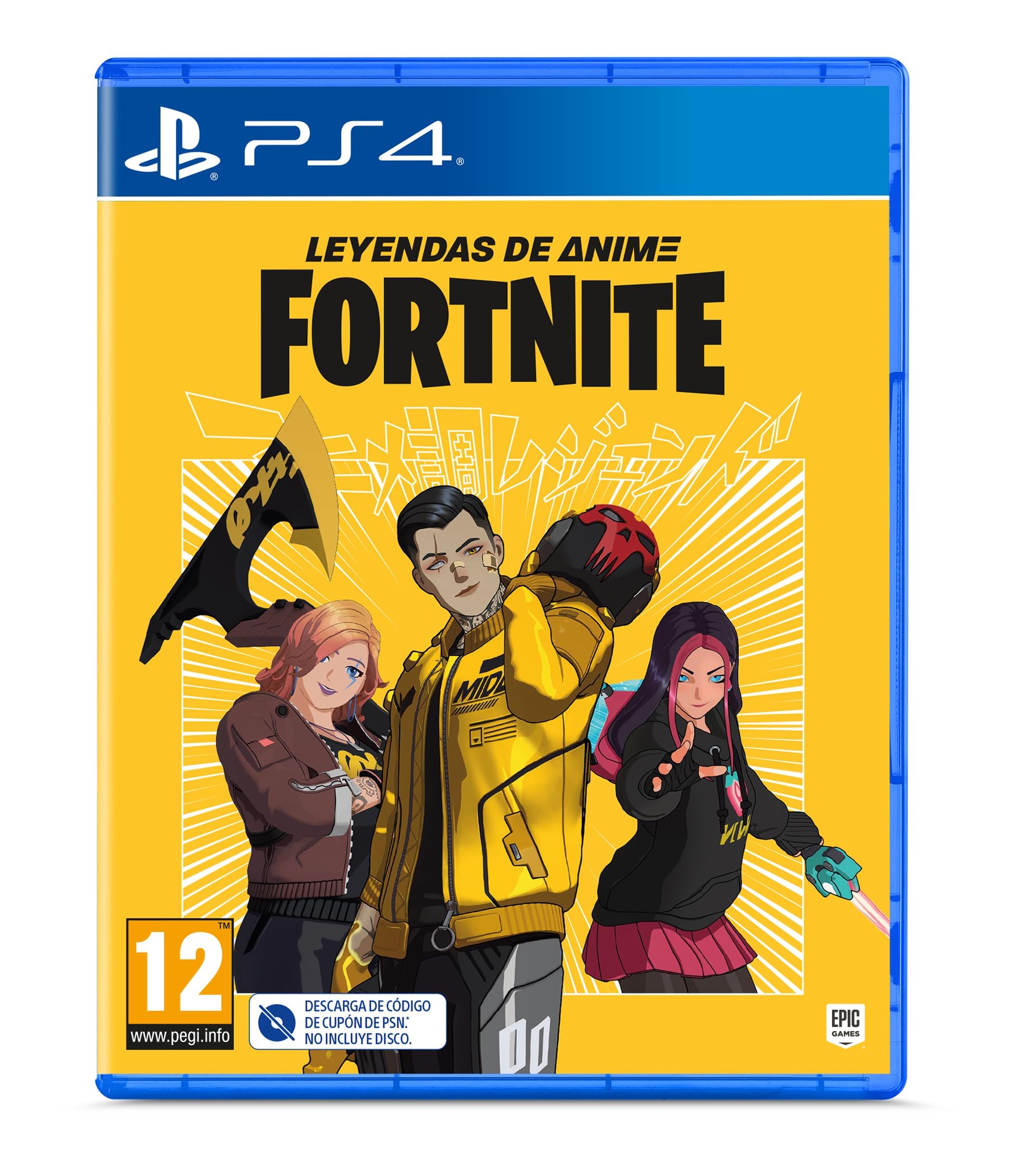 PS4 Fortnite - Leyendas de Anime