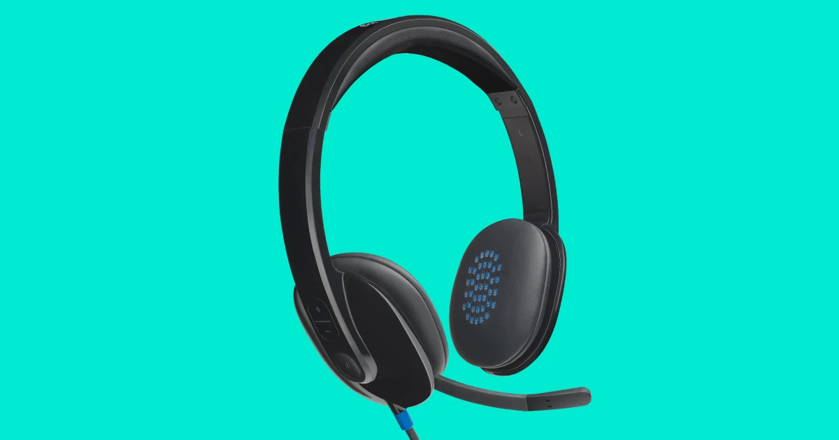 Casque d’ordinateur Logitech USB H540 Avec un son haute définition et des commandes sur l'oreillette