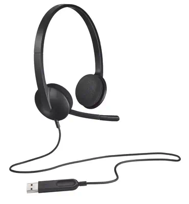 Casque d’ordinateur Logitech H340 Avec audio numériq