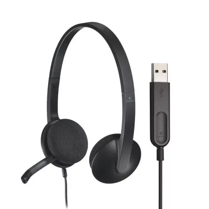 Casque d’ordinateur Logitech H340 Avec audio numériq