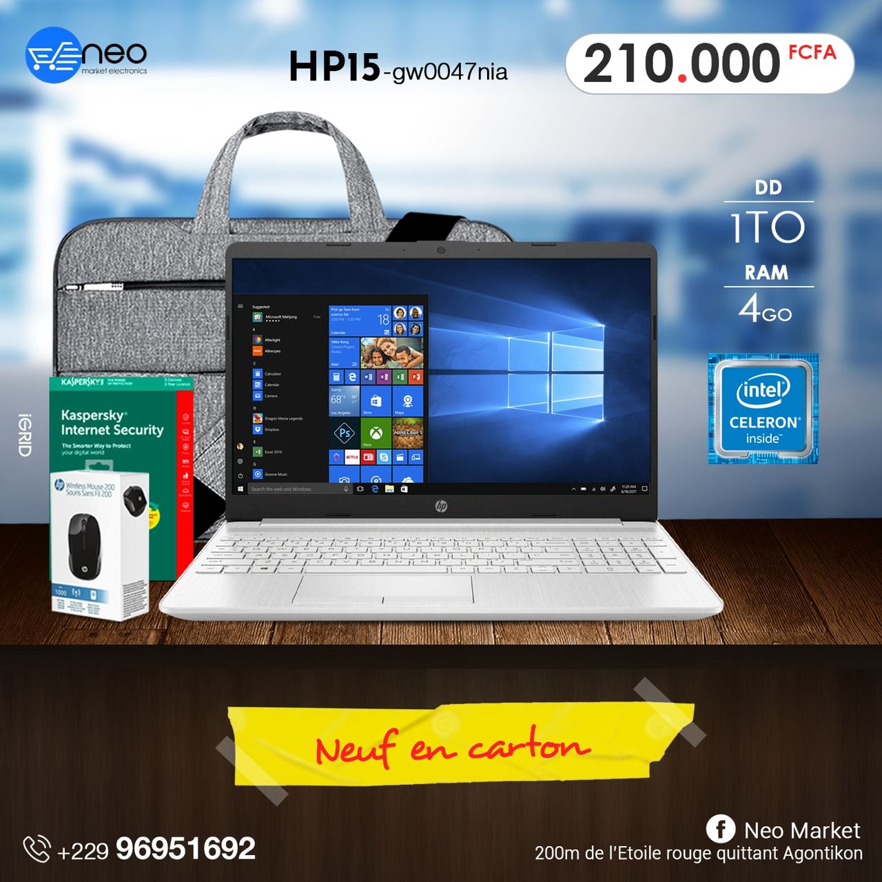 Hp notebook 15- dw1202nia