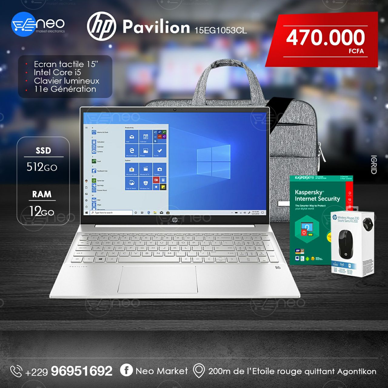 HP Pavilion 15eg1053cl