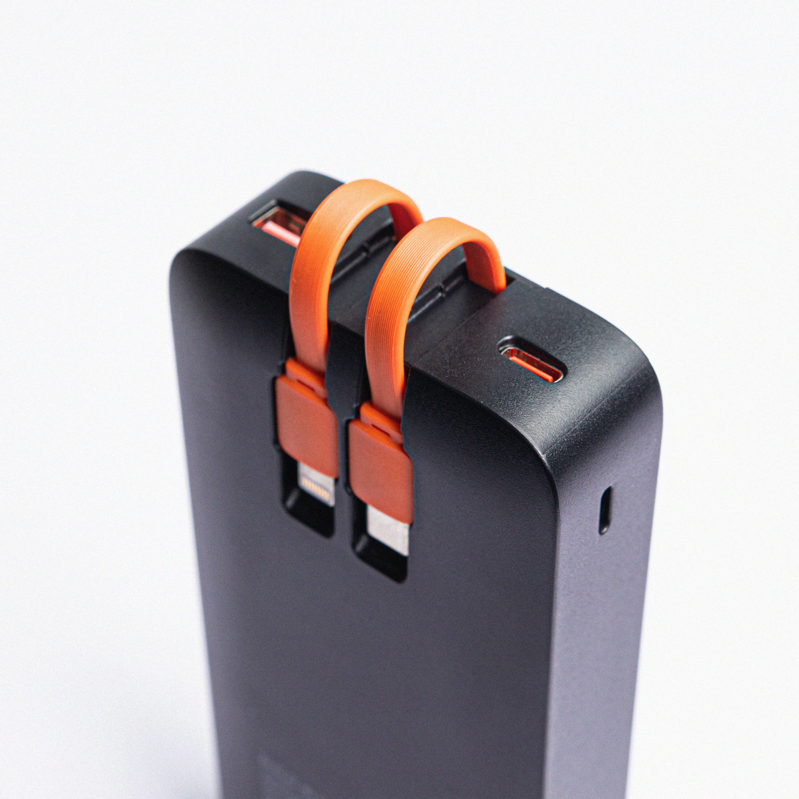 New Age J175-20K 22500mAh Power Bank (With In-built Cables)